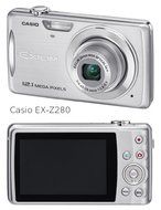 Casio EX-Z280SR 12.1MP Digital Camera with 4x Optical Zoom and 2.7 inch LCD