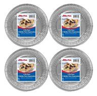 Set of 12 Jiffy Foil Disposable Aluminum 8&quot; Pie Pans (12) N2