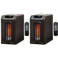 Lifesmart 3 Element 1500W Infrared Space Heaters (2) N3