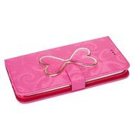 Galaxy S6 Edge Wallet Case, PHEZEN Bling Liquid Glitter Love Heart Floating 3D Hourglass Luxury Pu Leather Magnet... N6