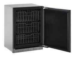 U-Line U3024FZRINT00A Built-in Freezer, 4.5 cu. ft., Stainless Steel N2