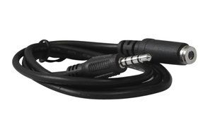 YCS Basics 12 foot 3.5mm male / female 4 conductor (3 ring cable) N5