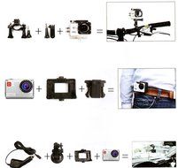 Waterproof Sports Camera, WIFi Outdoor Sports HD DV Smallest Screen Mini Action Video Camera 1080P 150 Degree... N7