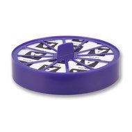 I-Clean 1 Pack Purple Post-Motor HEPA Filters for Dyson DC07 DC14 Vacuum Cleaners Part # 901420-02