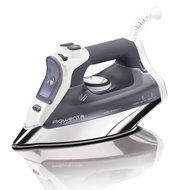 Rowenta DW8080 Pro Master 1700-Watt Micro Steam Iron Stainless Steel Soleplate with Auto-Off, 400-Hole, Blue
