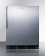 Summit AL752LBLBISSHV 24&quot; Compact All-Refrigerator with 5.5 cu. ft. Capacity Adjustable Glass Shelves Automatic... N3