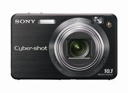 Sony Cybershot DSCW170/B 10.1MP Digital Camera with 5x Optical Zoom with Super Steady Shot (Black) N4