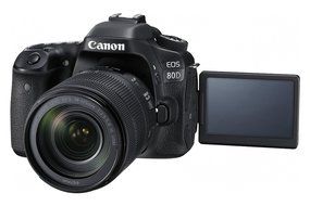 Canon EOS 80D Digital SLR Kit with EF-S 18-135mm f/3.5-5.6 IS USM and 55-250mm Lenses, 32GB Memory Card, Extra... N13