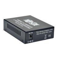 TRIPP LITE N785-001-LC-MM LC Multimode Fiber Media Converter Gigabit 10/100/1000 RJ45 N6