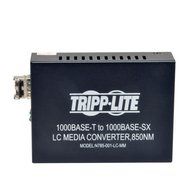 TRIPP LITE N785-001-LC-MM LC Multimode Fiber Media Converter Gigabit 10/100/1000 RJ45 N7