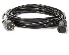 NEMA L5-30 Extension Power Cord - 10 Foot, 30A/125V, 10 AWG, UL Listed - Iron Box Part # IBX-5801-10M N2