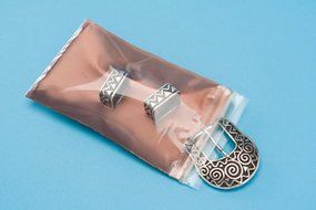Anti-tarnish Poly Zip Lock Bags, 2-1/2 By 3 Inches, Pack Of 10