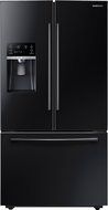 Samsung RF23HCEDBBC 22.5 Cu. Ft. Black Counter Depth French Door Refrigerator - Energy Star