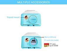 Mini Action Camera WIFI HD 1080P 8MP Sports Camera with 145&deg; Wide Angle Lens + 2.4G Remote Controller + Magnetic... N4