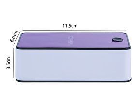 Willcome USB Powered Portable Mini Air Conditioning Fan Chargeable Hand-held No Leaf Fan Air Conditioner Cooling... N6