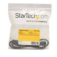 StarTech.com PXT100143 3 Feet 14AWG - C14 to C13 PDU Style Computer Power Extension Cable N7
