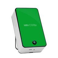 Willcome USB Powered Portable Mini Air Conditioning Fan Chargeable Hand-held No Leaf Fan Air Conditioner Cooling... N7