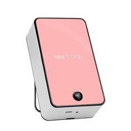 Willcome USB Powered Portable Mini Air Conditioning Fan Chargeable Hand-held No Leaf Fan Air Conditioner Cooling... N10