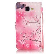 Galaxy A5 2016 Case,ikasus Shiny Glitter Diamond Colorful Art Painting PU Leather Flip Wallet Pouch Stand Credit... N3