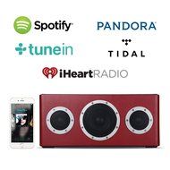 [Apple MFI Certified] GGMM M4 Leather Wireless Wi-Fi/Bluetooth/Multi-Room Play Speaker w/Rechargeable Battery... N28