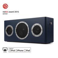 [Apple MFI Certified] GGMM M4 Leather Wireless Wi-Fi/Bluetooth/Multi-Room Play Speaker w/Rechargeable Battery... N29