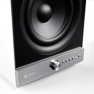 Raumfeld Stereo M Wireless Streaming Bookshelf Speakers (Pair, White) N14