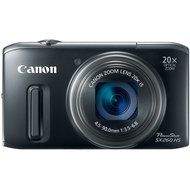 Canon PowerShot SX260 HS 12.1 MP CMOS Digital Camera with 20x Image Stabilized Zoom 25mm Wide-Angle Lens and 1080p... N3