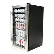 Whynter BR-125SD Beverage Refrigerator, Stainless Steel N5