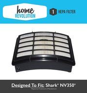 Shark NV350 XHF350 Navigator Lift-Away Compatible HEPA Filter Fits NV351, NV352, NV355, NV356, NV356E, NV357;...