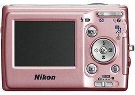 Nikon Coolpix L10 5.0MP 3x Zoom Digital Camera (Pink)