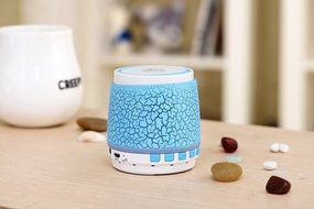 Bluetooth Speakers Vanten Mini Portable Stereo Glow in the Dark Sparkle Neon Flashlight LED with Built-in Mic... N2