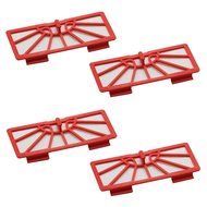 Hongfa Hepa Filters + 6 Compatible Blades and 1 Squeegee Replacement for Neato XV Series (blade)