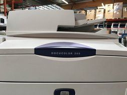 Refurbished Xerox DocuColor 260 Tabloid-size Digital Color Printer &ndash; 60/75 ppm, Copy, Print, Scan, 2400 x 2400... N4