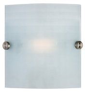 Access Lighting 62054-BS/CKF Radon Wall Sconce Fixture, Brushed by Access Lighting