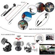 (Promotions)Comwinn Camera Accessory Kit for GoPro Hero 4/ 3+/ 3/ 2/ 1/ SJ4000/ SJ5000/ SJ6000 - Black Silver... N3