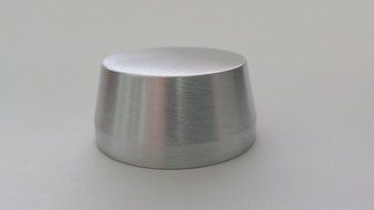 Spinners Custom Polished Aluminum 45 RPM Record Adapter (New)