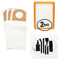 3 Replacement Eureka 4870G Vacuum Bags &amp; 2 HEPA Filter with 7-Piece Micro Vacuum Attachment Kit - Compatible Eureka...