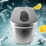 YT IM-12AR Portable Ice Maker, 26 Lbs ice every 24 hours, Sliver N16