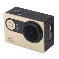 Choice Goods 2.0inch 12MP Wifi 170 Degree Wide Angle FULL HD 1080P Waterproof Sport Action Camera - Gold N6