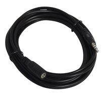 YCS Basics 12 foot 3.5mm male / female 4 conductor (3 ring cable) N8