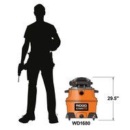 Ridgid 40108 16 Gallon Wet/Dry Vacuum with Detachable Blower