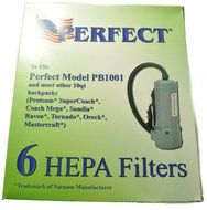Perfect Backpack Vacuum Cleaner Model PB1001 Bags