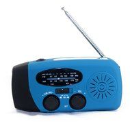 Foxnovo Portable Multi-functional Emergency SolarHand Crank DynamoUSB Powered AMFMWB NOAA Weather Radio 3-LEDs... N2
