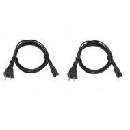 C&amp;E 4 pack, Notebook/Laptop Power Cord, NEMA 1-15P to C7, Non-Polarized, 3 Feet, CNE458569 N8