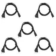 C&amp;E 4 pack, Notebook/Laptop Power Cord, NEMA 1-15P to C7, Non-Polarized, 3 Feet, CNE458569 N9