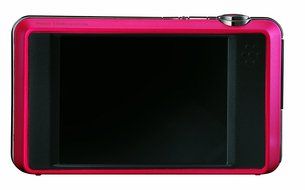 GE E1486TW 14MP Digital Camera with 8X Optical Zoom and 3.0-Inch Touch Panel LCD with Auto Brightness (Red) N5
