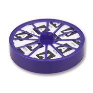 I-Clean 1 Pack Purple Post-Motor HEPA Filters for Dyson DC07 DC14 Vacuum Cleaners Part # 901420-02 N2