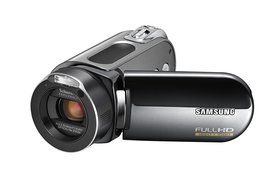 Samsung HMX-H106 HD SSD Flash Memory Camcorder with 64 GB Memory and 10x Optical Zoom N6