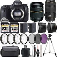 Canon EOS 6D DSLR Camera + Tamron 28-75mm XR Di Lens + Canon 70-300mm IS USM Lens + 0.43X Wide Angle Lens + 2.2x...