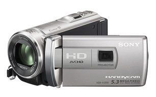 Sony HDR-PJ200 High Definition Handycam 5.3 MP Camcorder with 25x Optical Zoom and Built-in Projector (Black)... N20